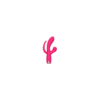 Vibromasseur triple stimulation USB rose Snappy Bunny 
